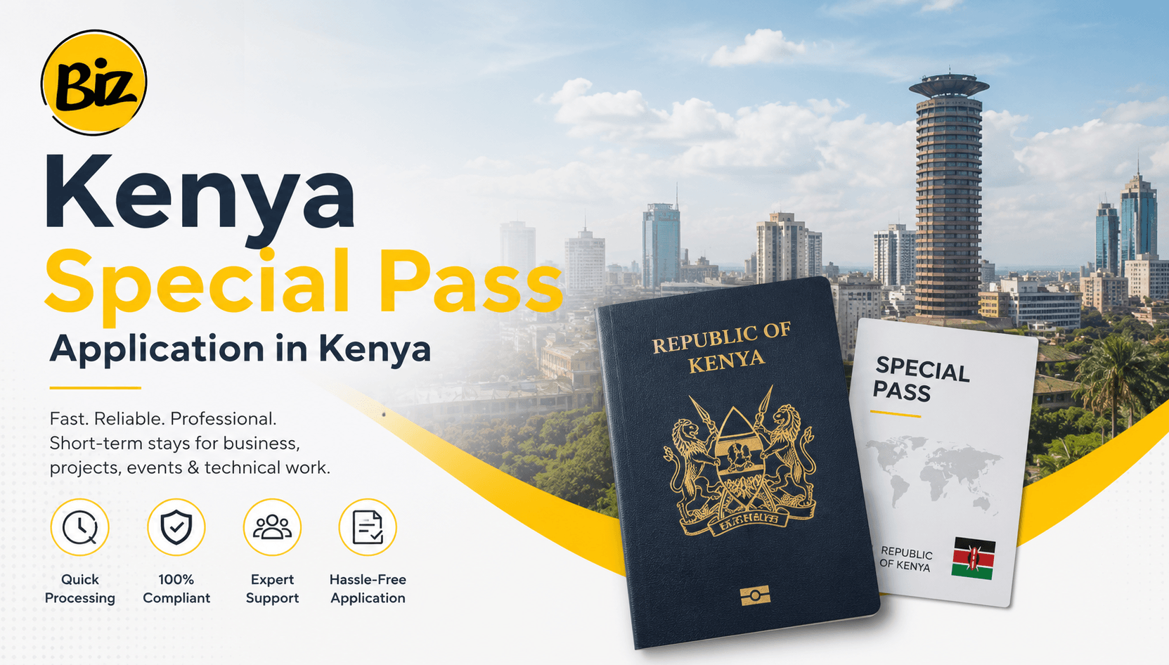 Urgent special pass application in Nairobi, Kenya